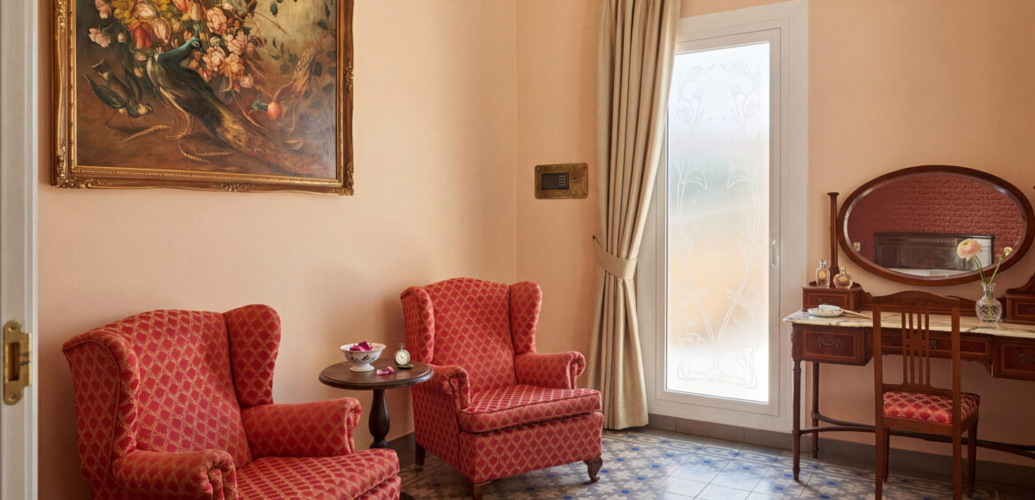 Suite con terraza del Hotel Noucentista en Sitges, vista 4
