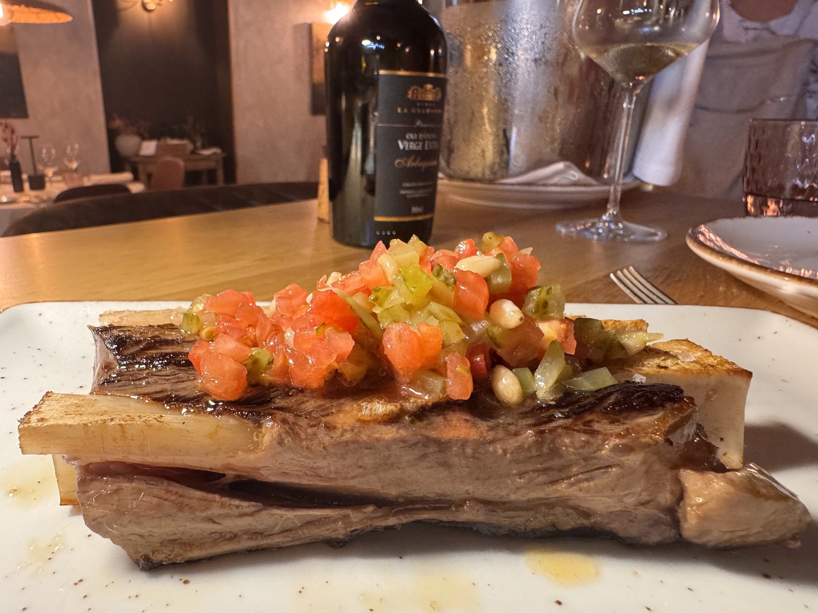 Parpatana de atún en Marboa, un corte graso casi como un filete